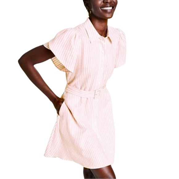 ALEXIS x Target Striped Tulip Sleeves Shirtdress. Size XS - Picture 3 of 11